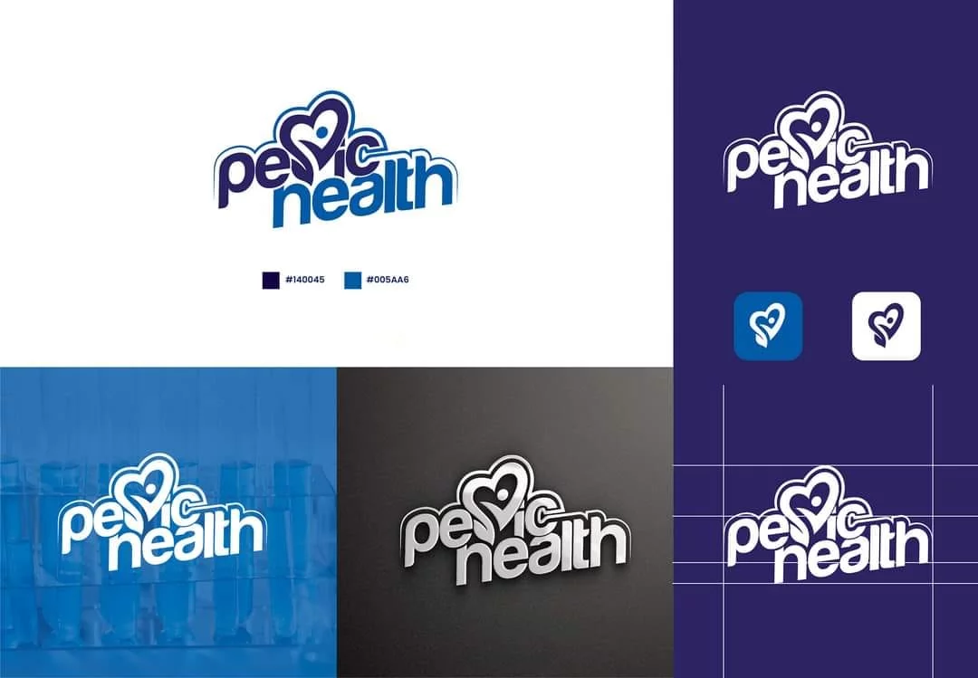 Logo for Technozious Designs, a company called Health. The logo features a sleek design with the word "Health" in bold, modern typography.